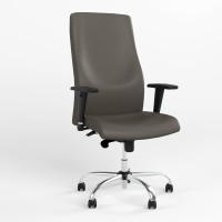 Крісло офісне поворотне Новий СтильSOLO UP R STEEL WA ST CHR68 ECO-70 (Сірий) (NWS-126996)