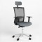 Крісло офісне поворотне Новий Стиль STILO R HR SFB AL70 P OH-14 ZT-13 (Сірий) (NWS-126906)