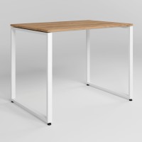 Обеденный стол Новый Стиль BRAVOS WHITE (18) 1000х680 Дуб золотой (NWS-130685)