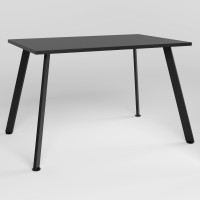 Обідній стіл Новий Стиль LENARD BLACK (25) 1200х800 Чорний (NWS-131085)