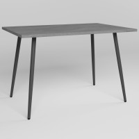 Обеденный стол Новый Стиль MODERN LITE ANTR (18) 1200х800х750 Бетонный камень (NWS-131215)