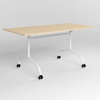 Обідній стіл Новий Стиль RUNN WHITE (18) 1600х800 Береза полярна (NWS-131715)