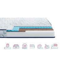 Матрац ортопедичний Highfoam Largo Slim Cocos New 180х190 см (EVR-074577)