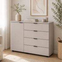 Комод у вітальню Doros Гелар GС1 100х40х81,2 см Кашемір (DRS-011290)