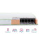 Матрац ортопедичний Highfoam Faino Kray 80x190 см пружинний (EVR-2412)
