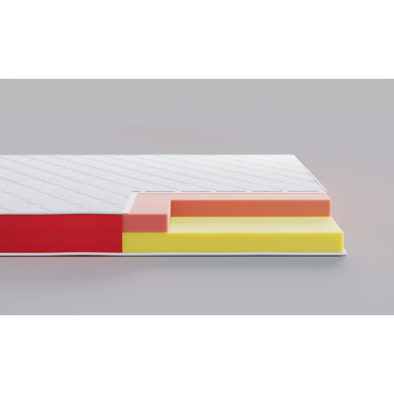 Матрац ортопедичний Highfoam Lento Ritmo 150х200 см безпружинний (EVR-4935)