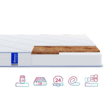 Матрац ортопедичний Highfoam Obeliks Elios 120х190 см безпружинний (EVR-4979)