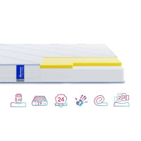 Матрац ортопедичний Highfoam Obeliks Teos 90х190 см безпружинний (EVR-5001)