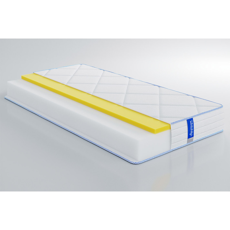 Матрац ортопедичний Highfoam Obeliks Teos 90х190 см безпружинний (EVR-5001)